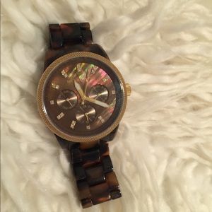 MK5038 style tortoise shell watch